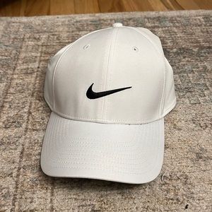White Nike hat
